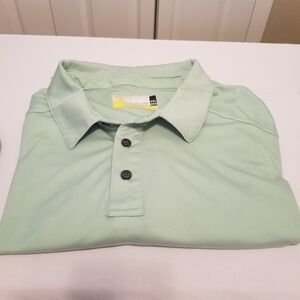 Jack Nicklaus Golf Polo Size XXL Shirt Green Eco Choice Short Sleeve Polyester